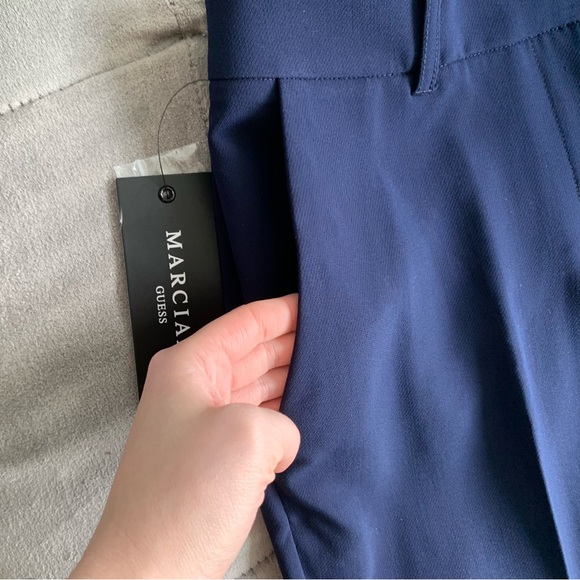 NWT MARCIANO Winnie Genesis Pant in Nocturnal Navy - Picture 9 of 11
